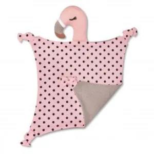 Organic Farm Buddies Blankie - Franny Flamingo.