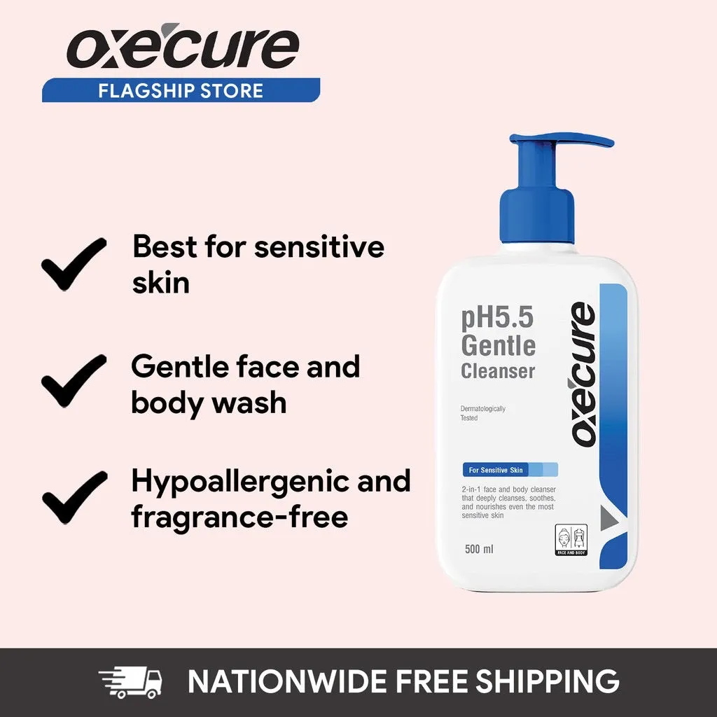 Oxecure pH 5.5 Gentle Cleanser 250ml