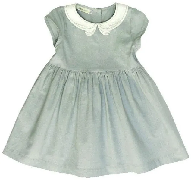 Peter Pan BUTTERFLY Collar Dress | Celadon