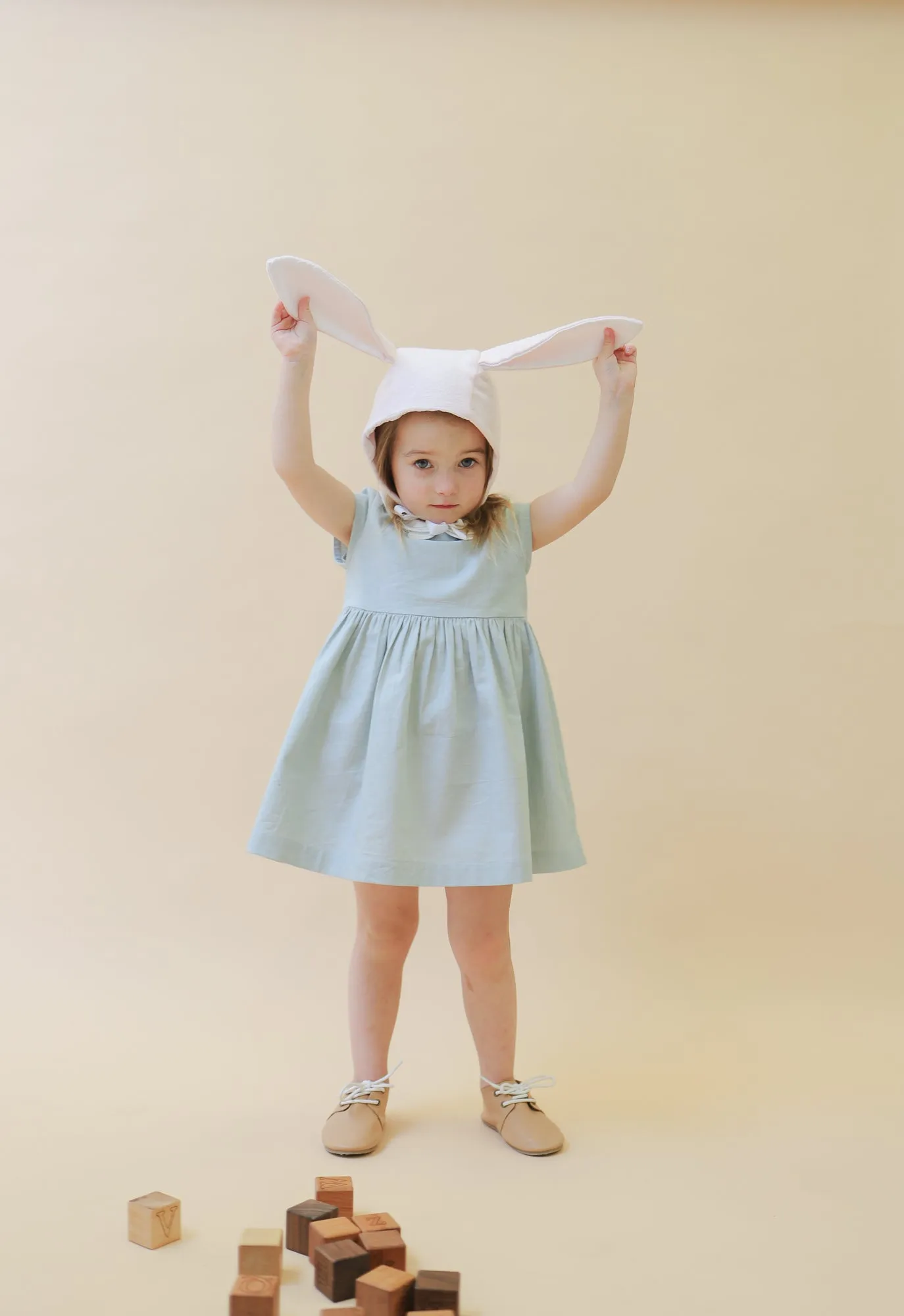 Peter Pan BUTTERFLY Collar Dress | Celadon