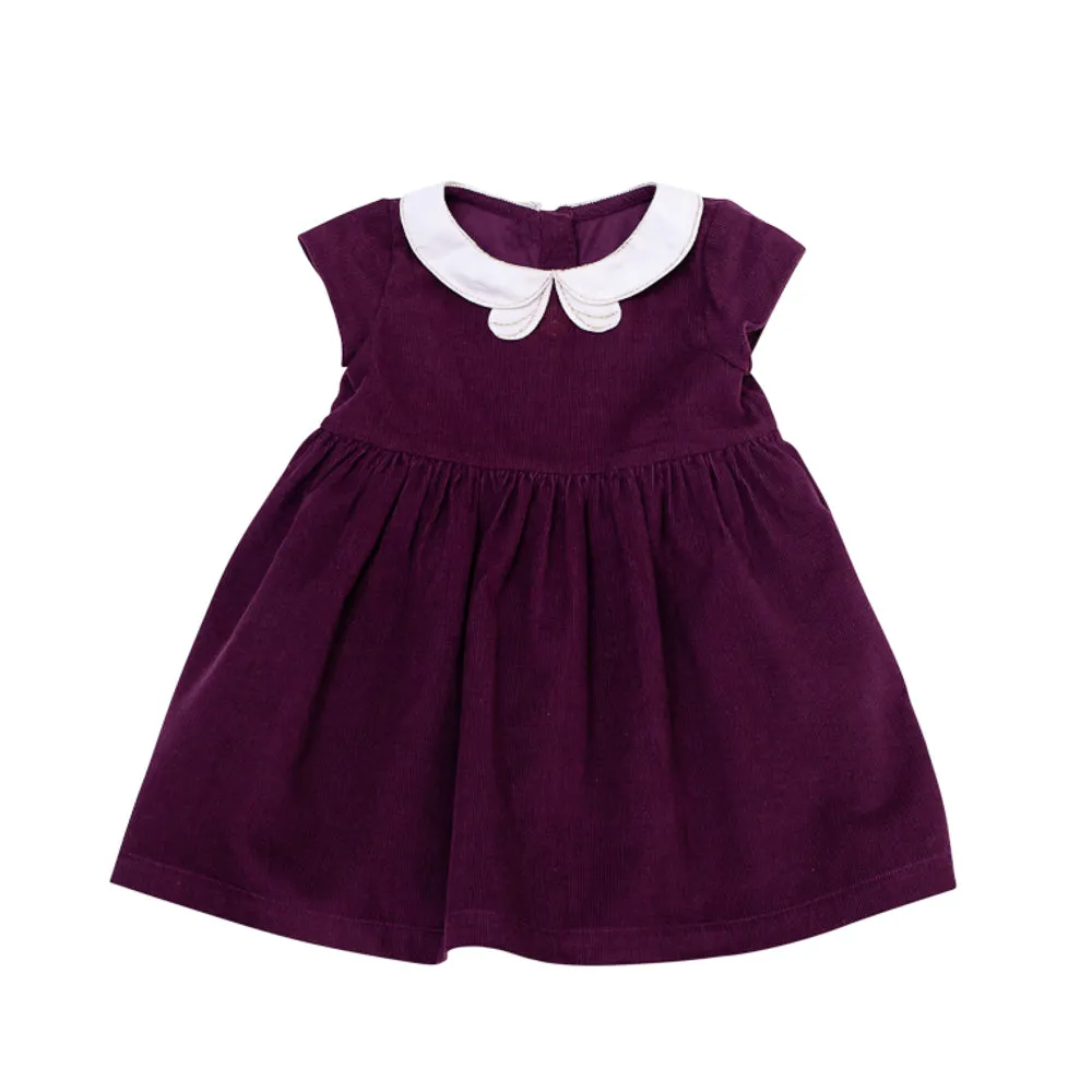 Peter Pan Collar Dress | Mulberry Corduroy