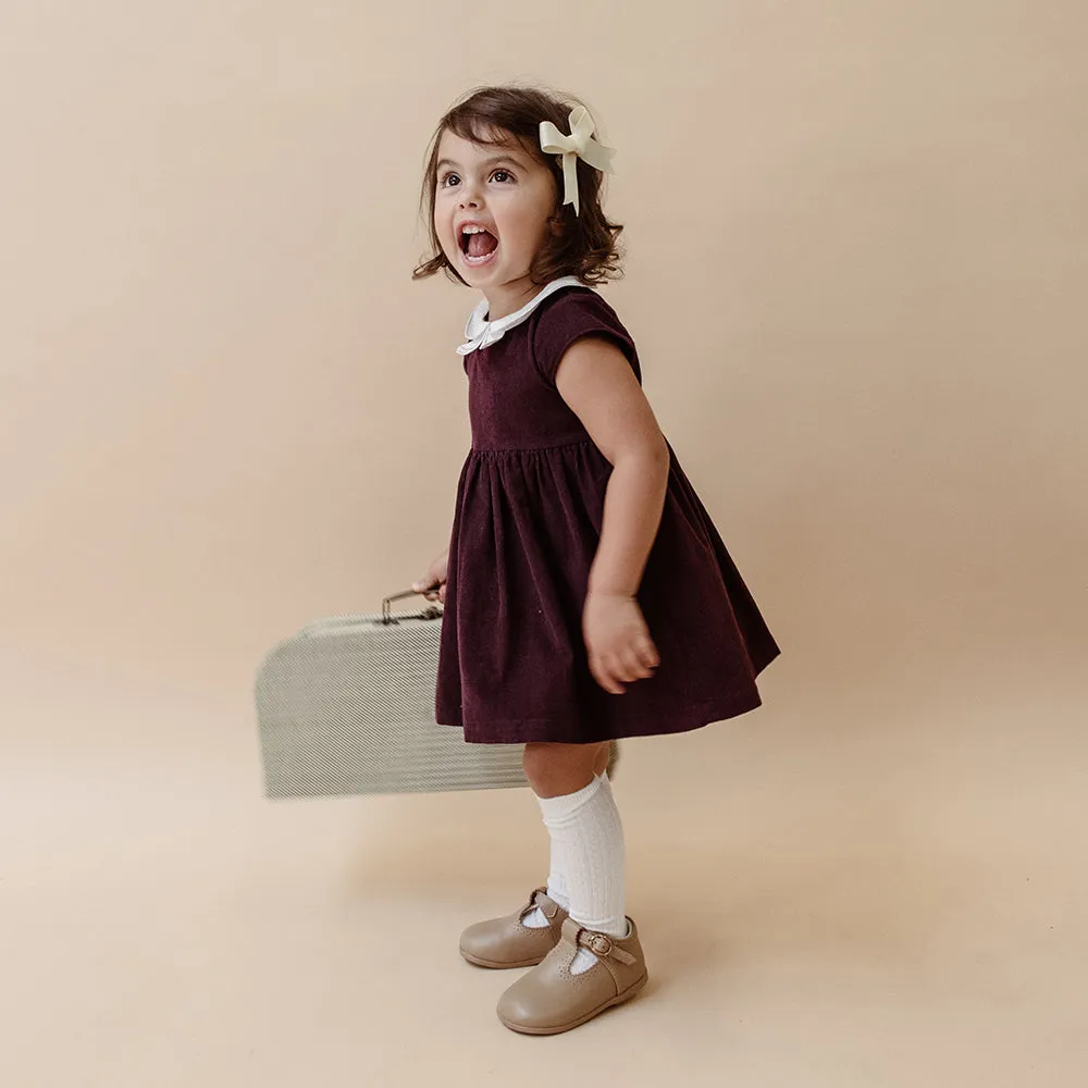 Peter Pan Collar Dress | Mulberry Corduroy
