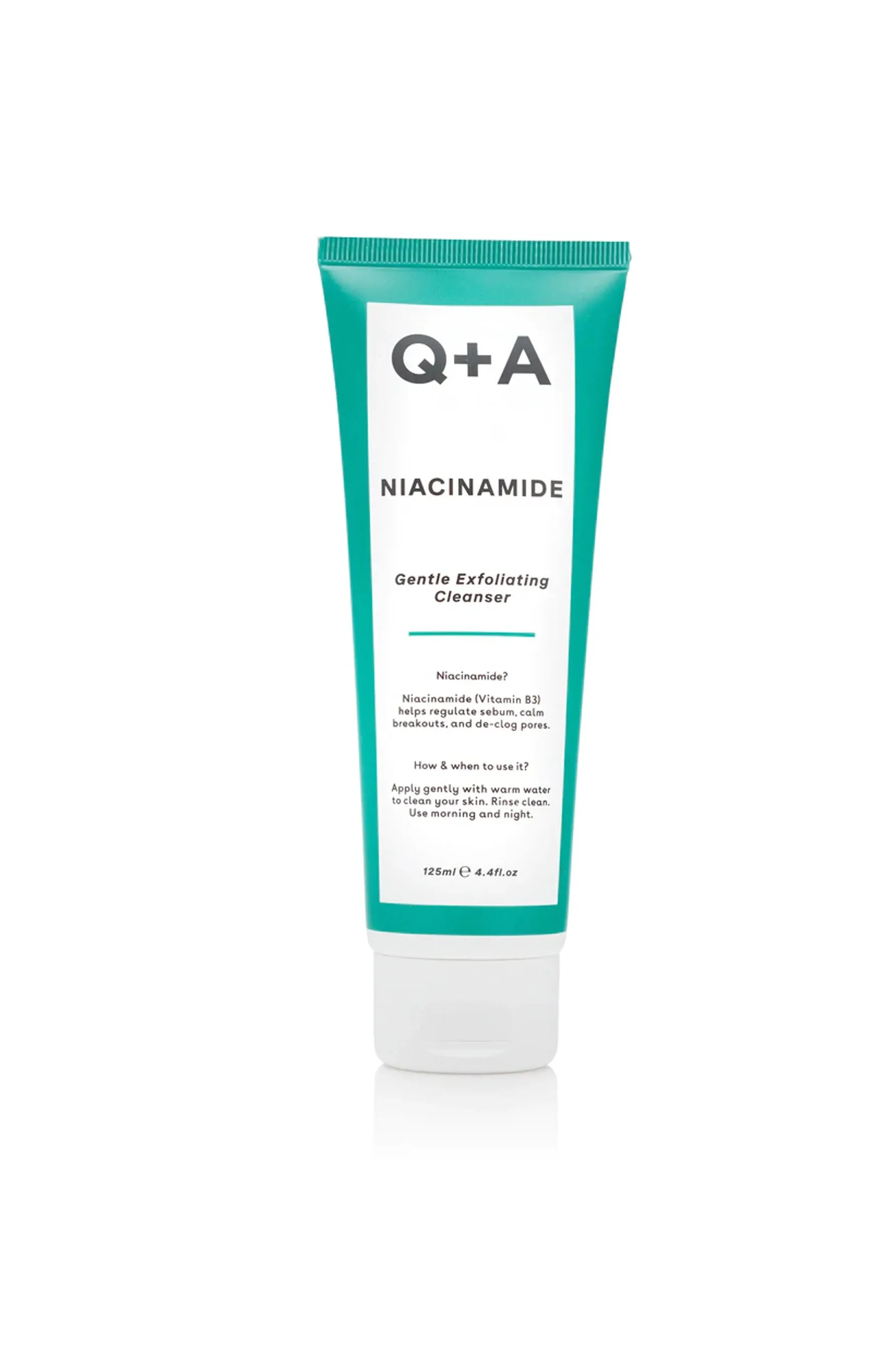 Q A Niacinamide Gentle Exfoliating Cleanser