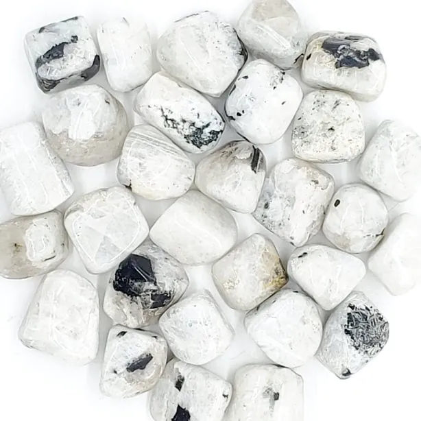 Rainbow Moonstone Crystal | Tumbled Stone | Polished Moonstone Gemstone | Choose How Many