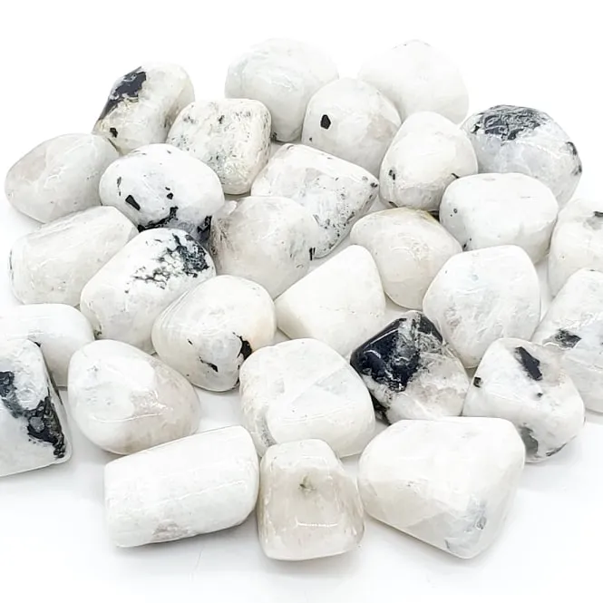 Rainbow Moonstone Crystal | Tumbled Stone | Polished Moonstone Gemstone | Choose How Many