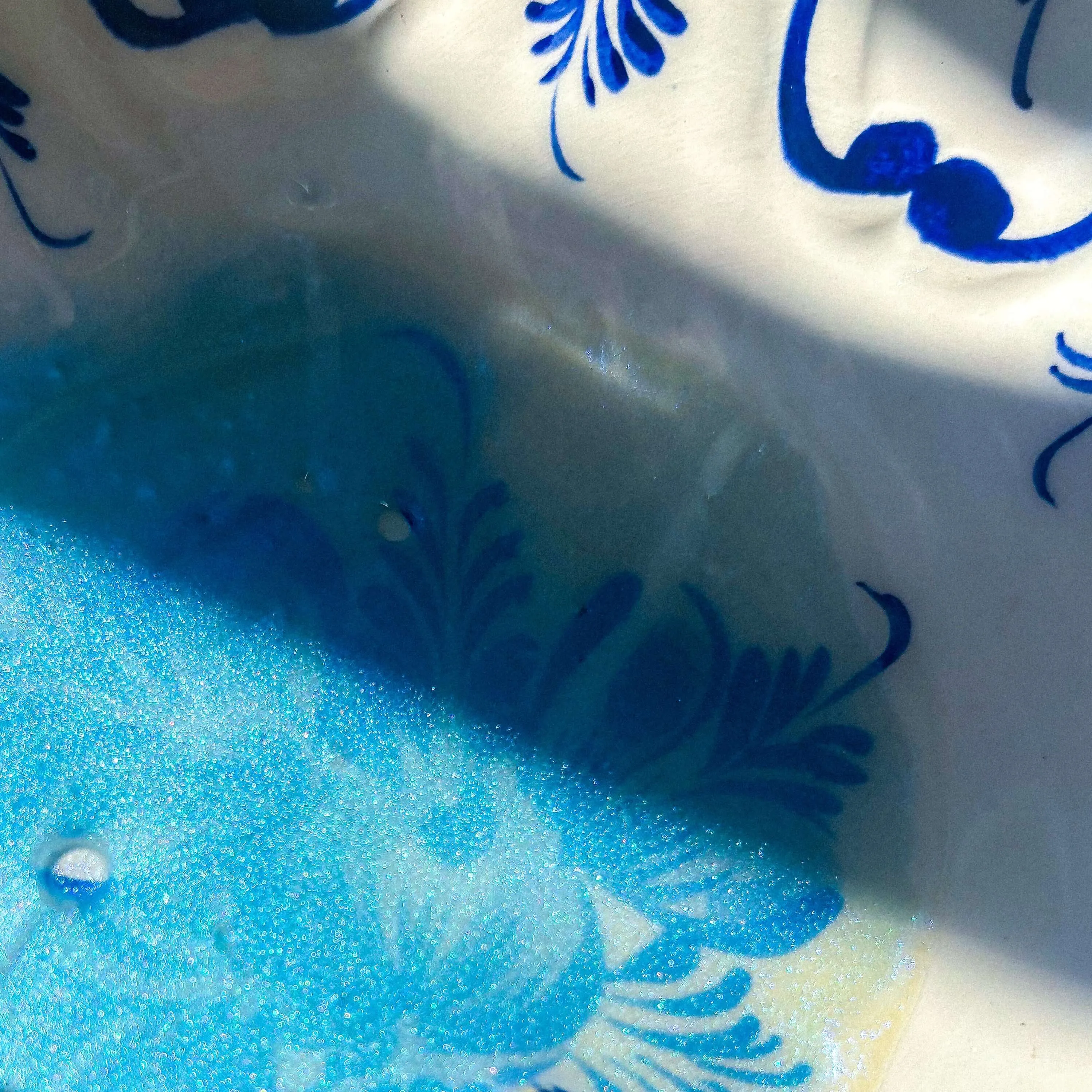 Rainha do Mar Iridescent Blue Shimmer Glow Oil