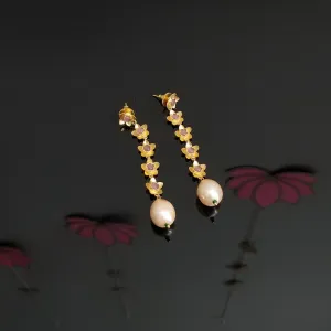 Reserved For Kusuma V Dainty Pearl Tassel Earrings