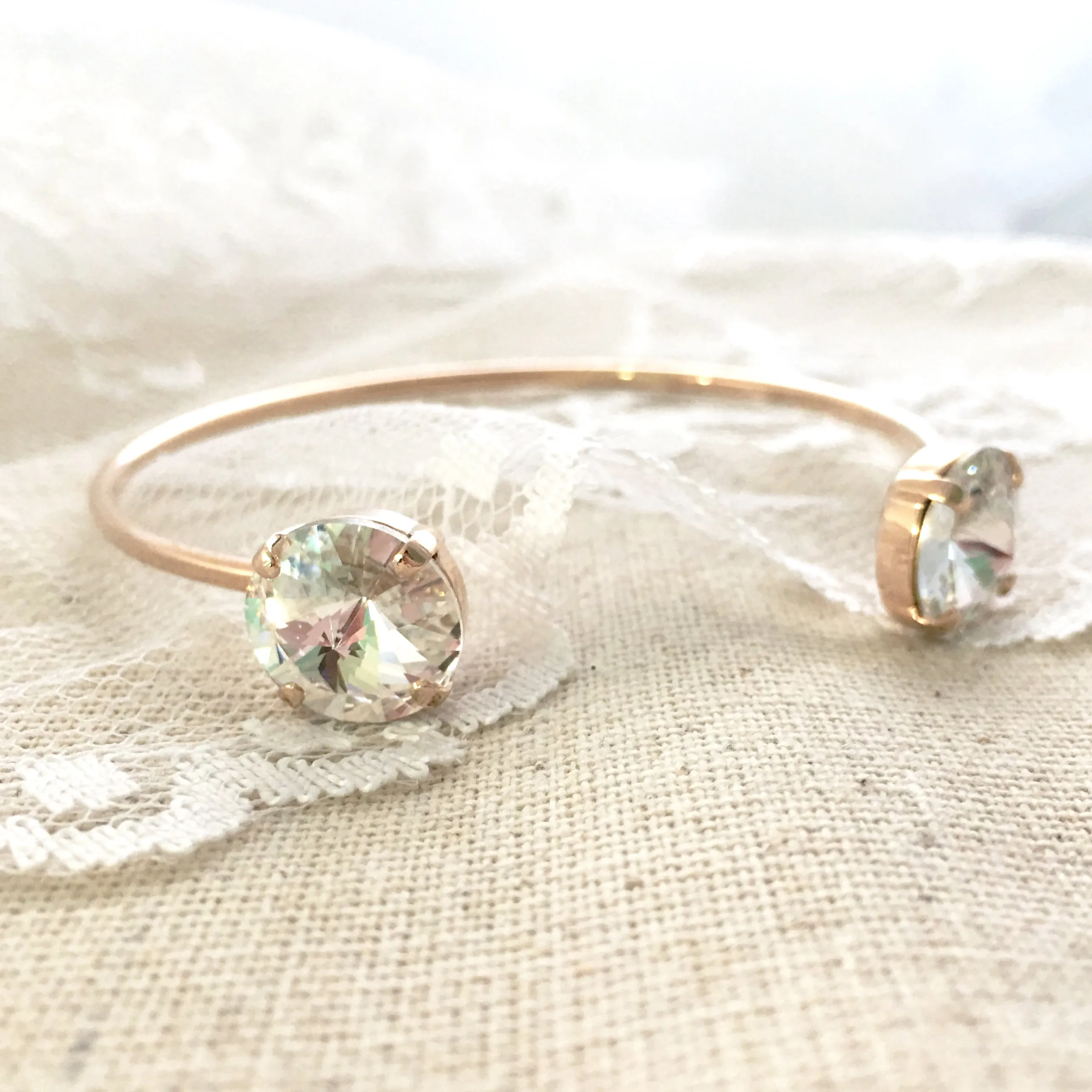Rivoli Open Cuff Bracelet