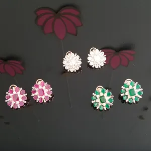 Rose Gold Finish AD Studs