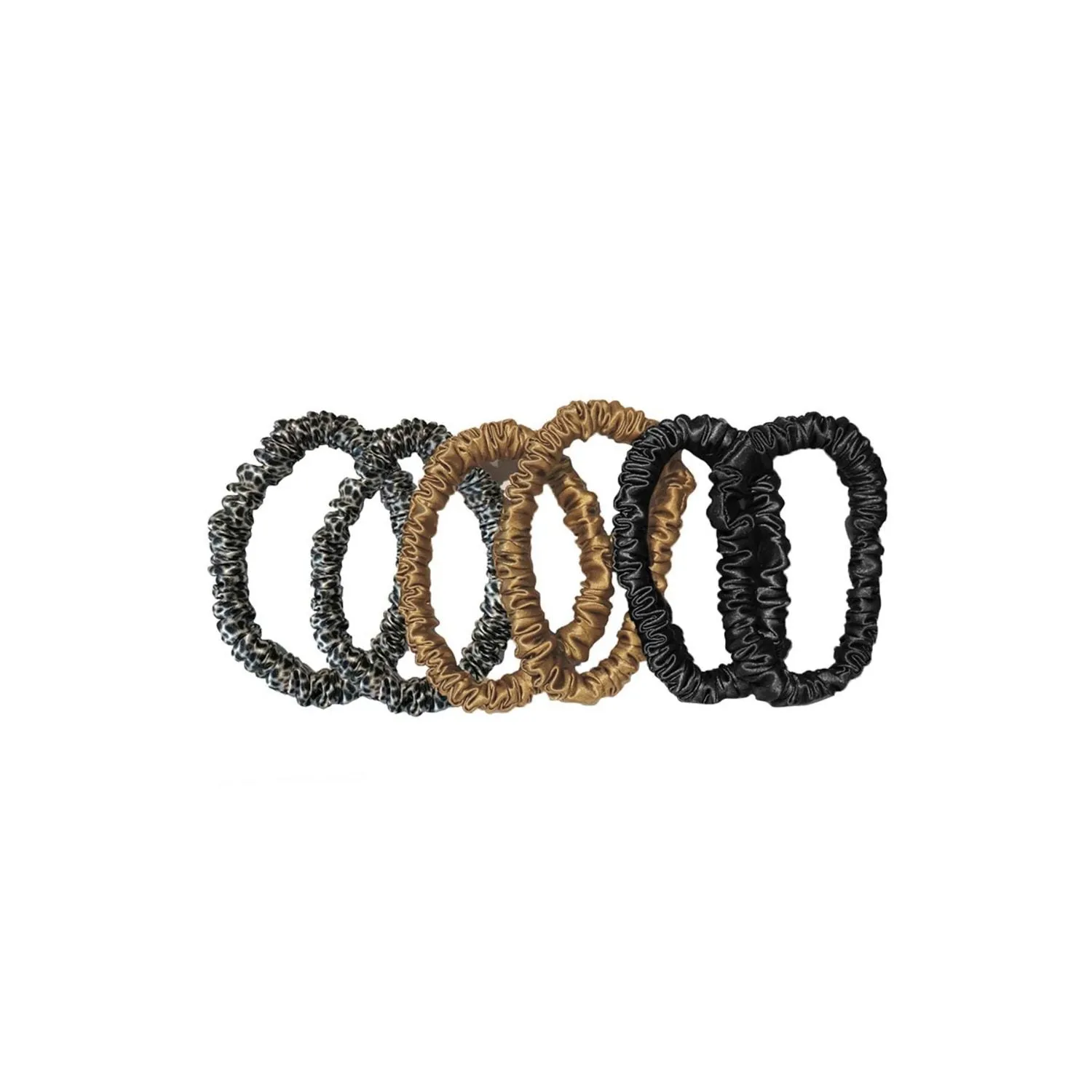 Skinnies - Leopard, Gold, Black
