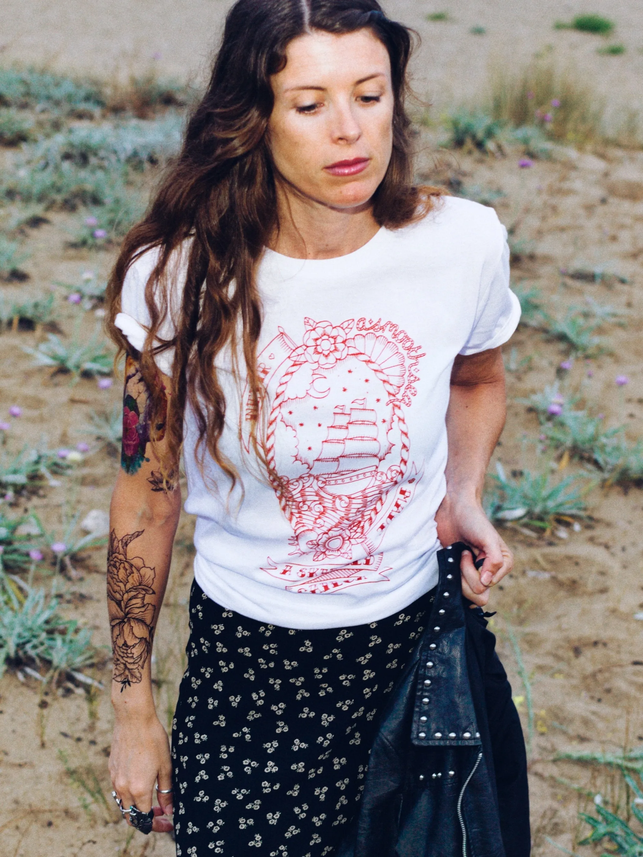 Smooth Sea Tee - White