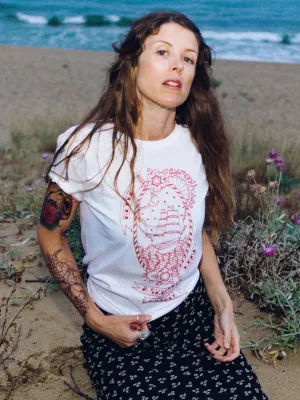 Smooth Sea Tee - White