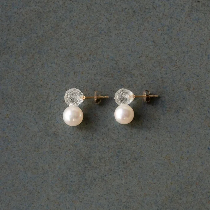 Snow Pearl Earrings