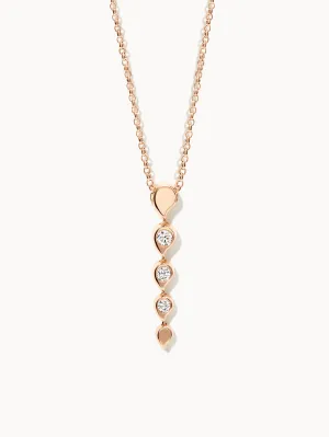 SNOWFLAKES Rivière pendant Classic
