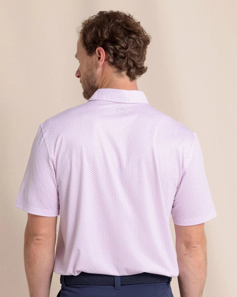 Southern Tide Driver On The Ball Printed Polo