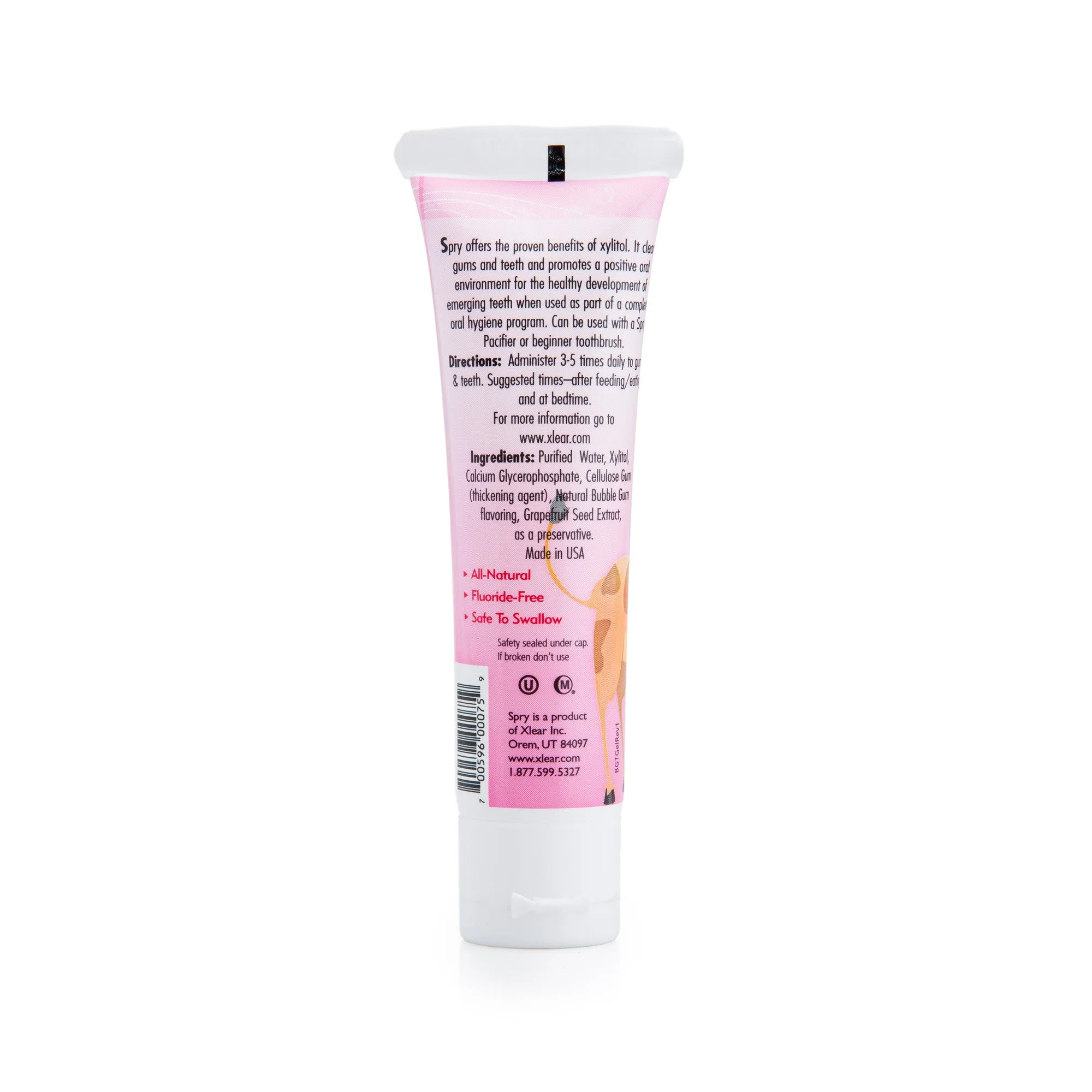 Spry Tooth Gel - Bubble Gum