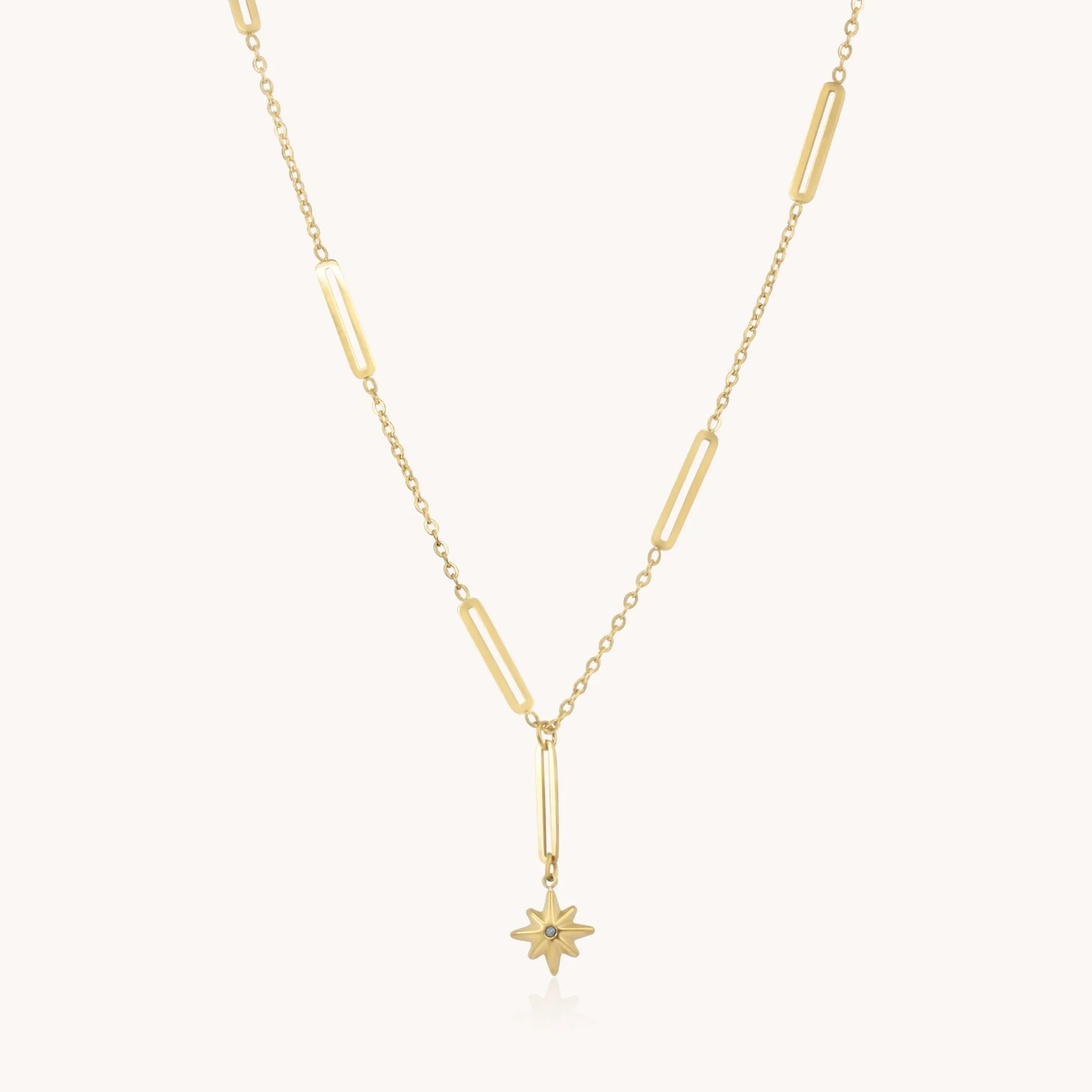 Starburst Necklace, Gold