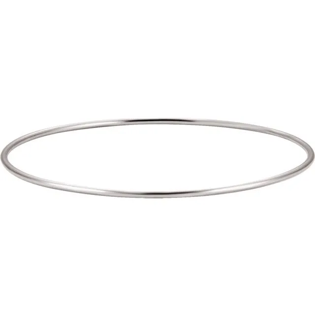 Sterling Silver 1.5 mm Bangle Bracelet