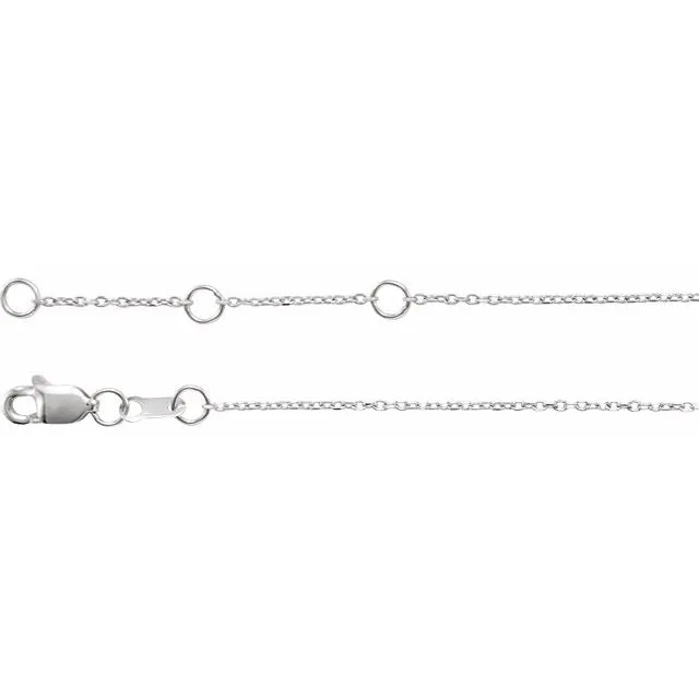 Sterling Silver Mama 6 1/2-7 1/2" Bracelet