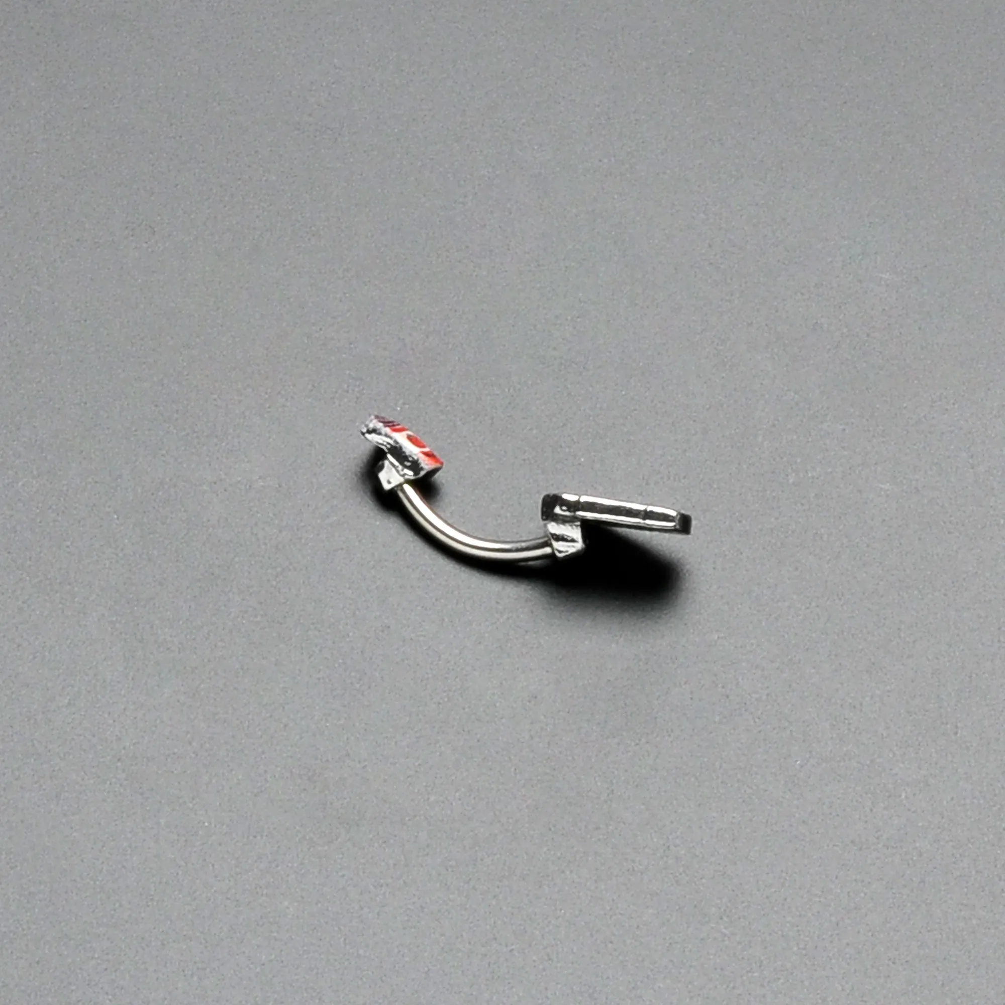 Sweet Pumpkin Latte Autumn Double Mount Belly Ring