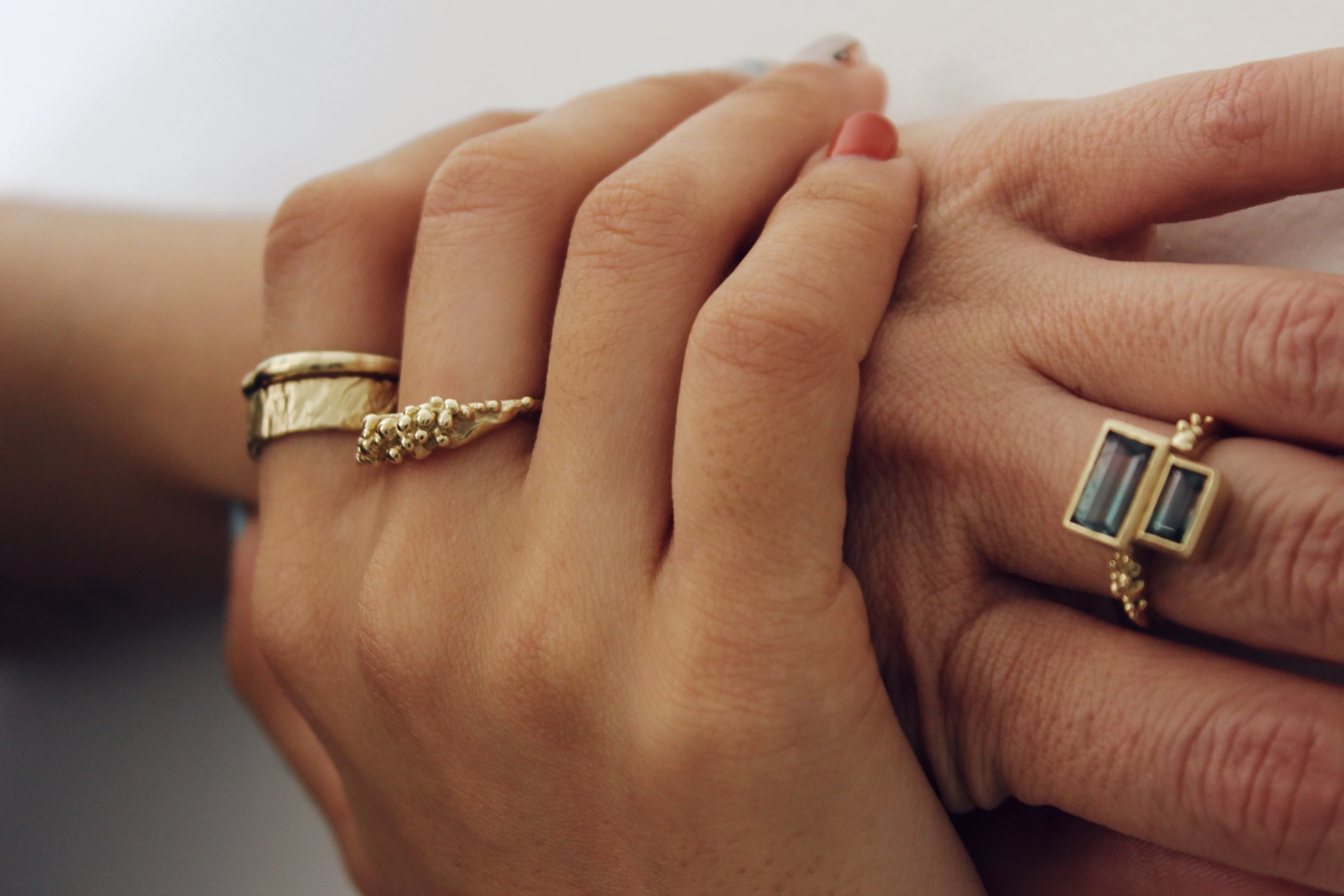 The golden one - 14k yellow wide band