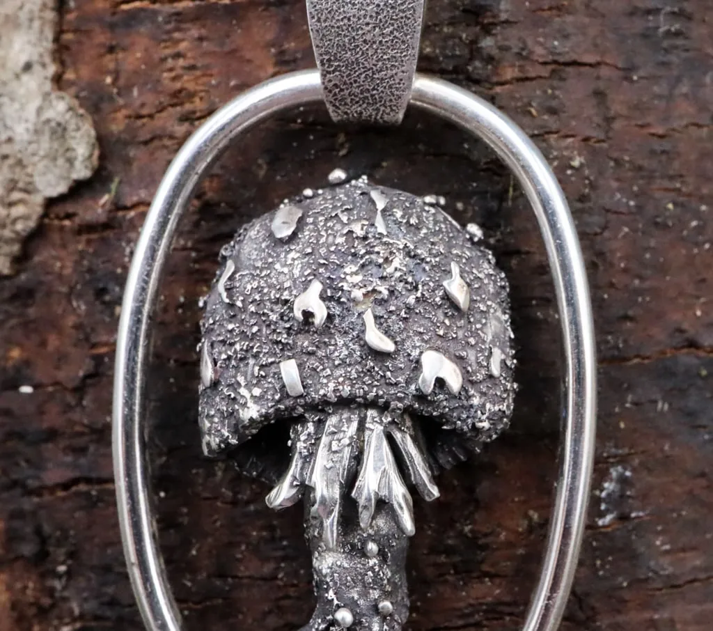 The Magnanimous Mushroom Necklace