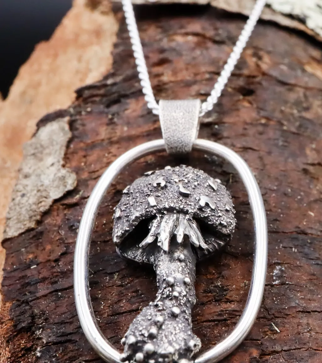 The Magnanimous Mushroom Necklace
