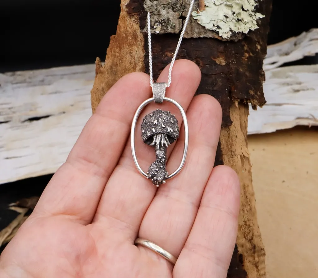 The Magnanimous Mushroom Necklace