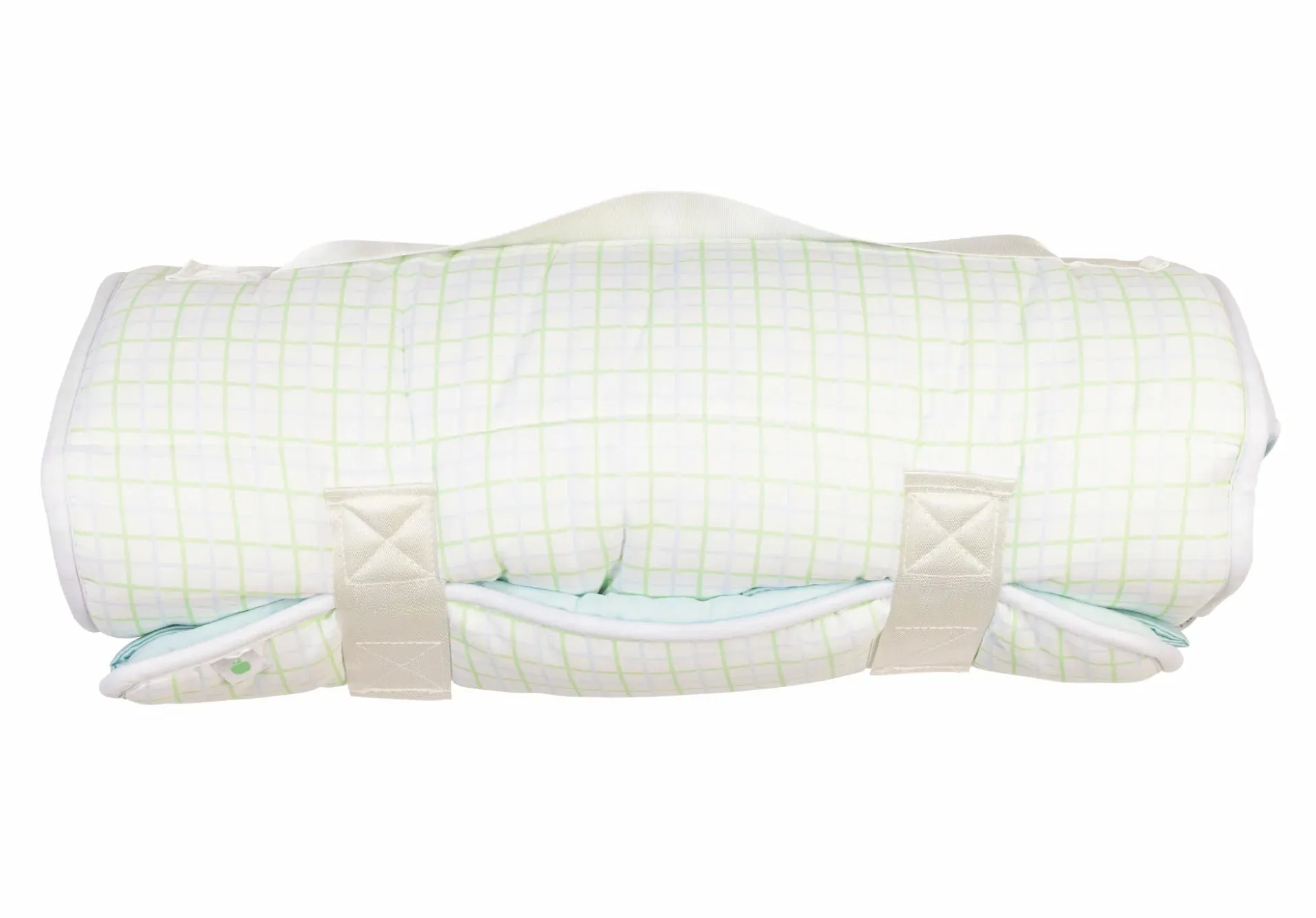 The Nap Mat Blue Green Windowpane by Apple of My Isla