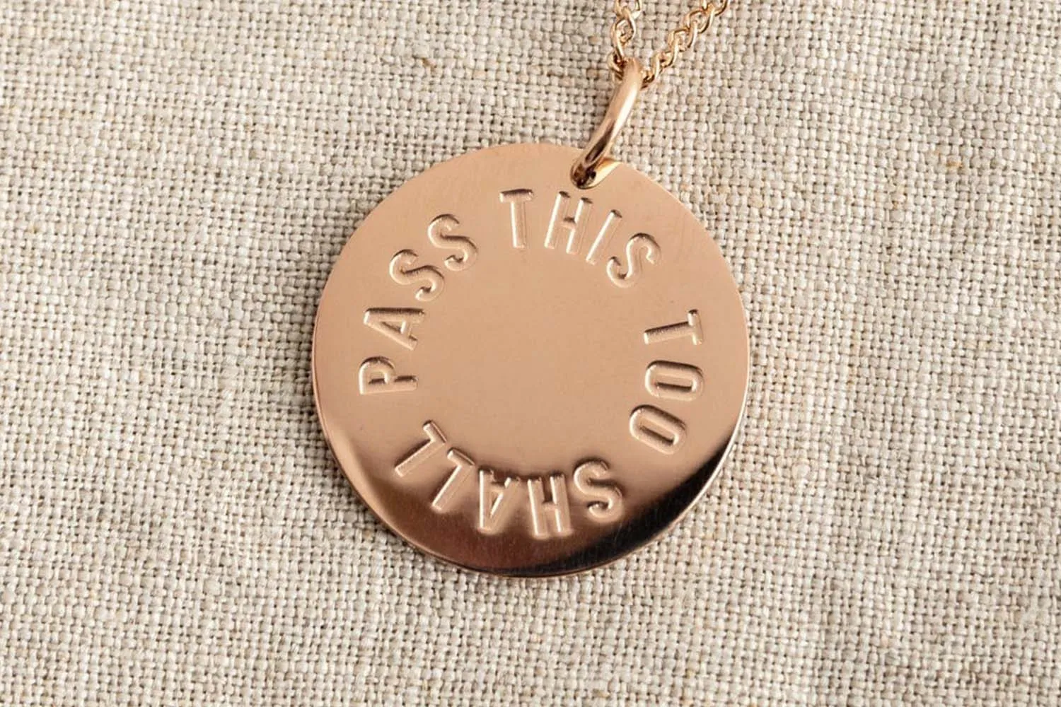 This Too Shall Pass Necklace