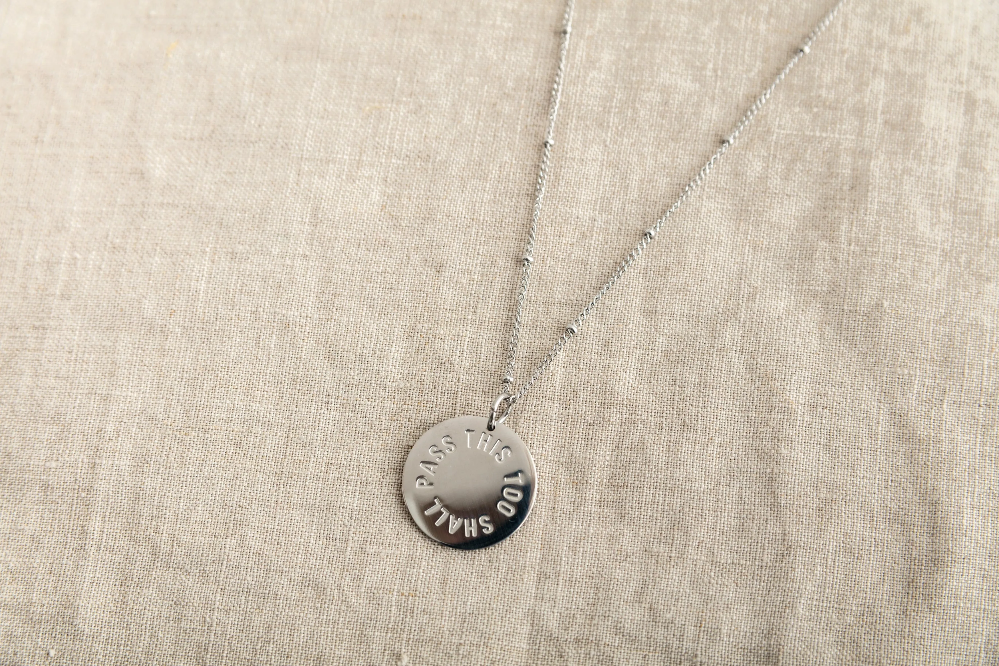 This Too Shall Pass Necklace