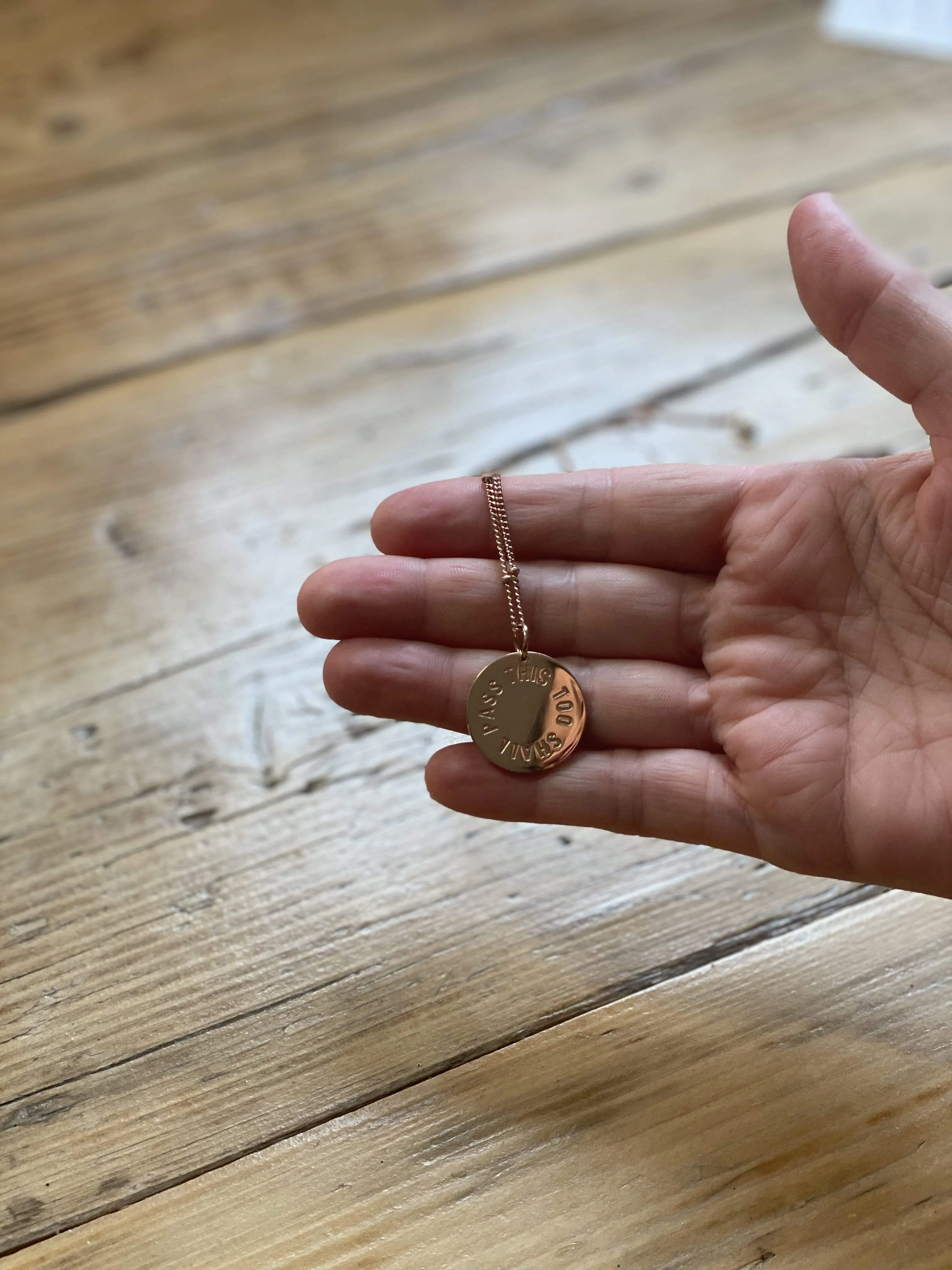 This Too Shall Pass Necklace