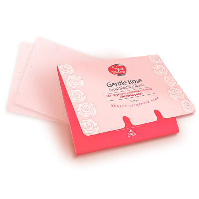Tiande Gentle Rose Facial Blotting Sheets, 100 pcs