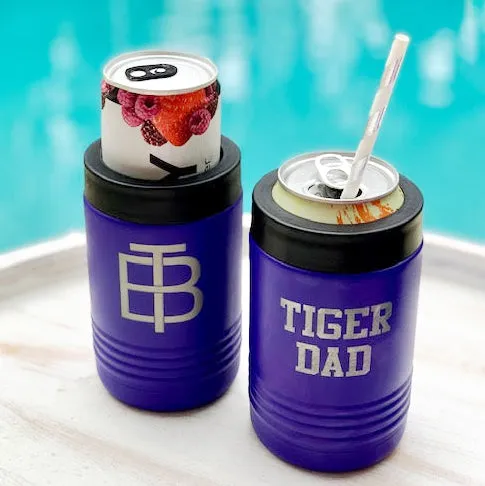 Tiger Dad Stainless Steel Koozie