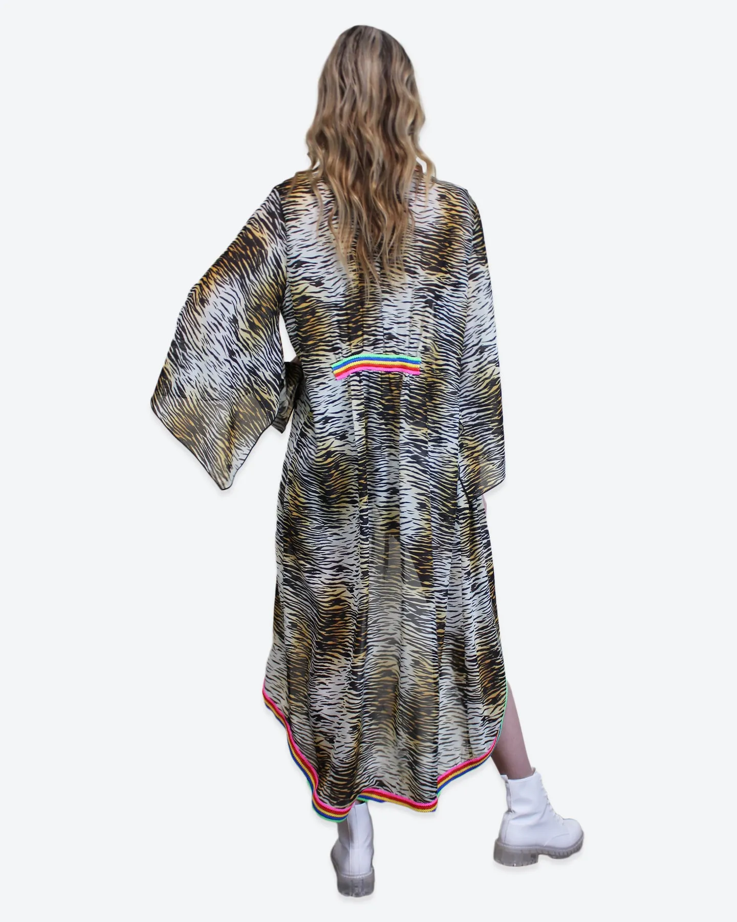 Tiger Rainbow Kimono