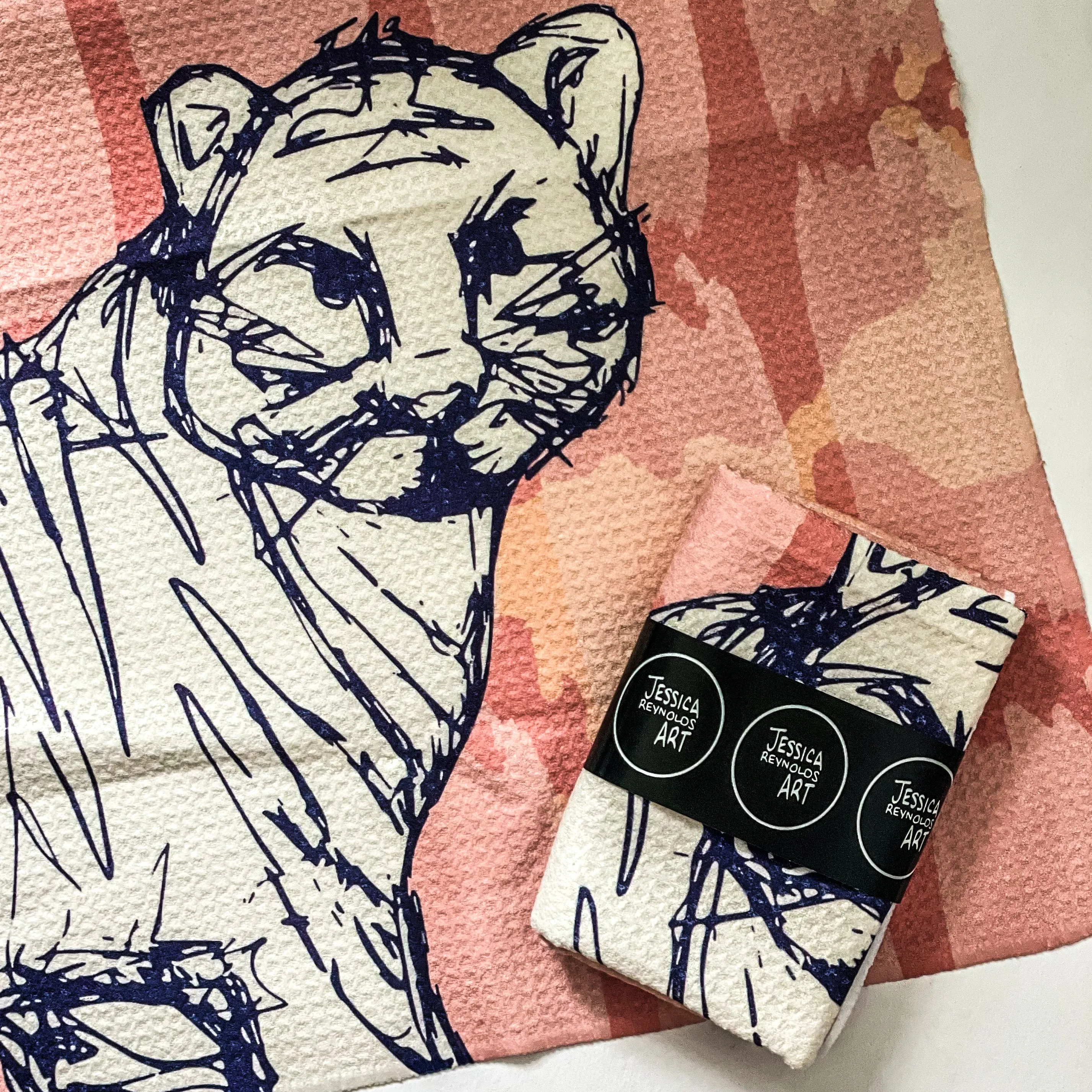 Tiger Tea Towel