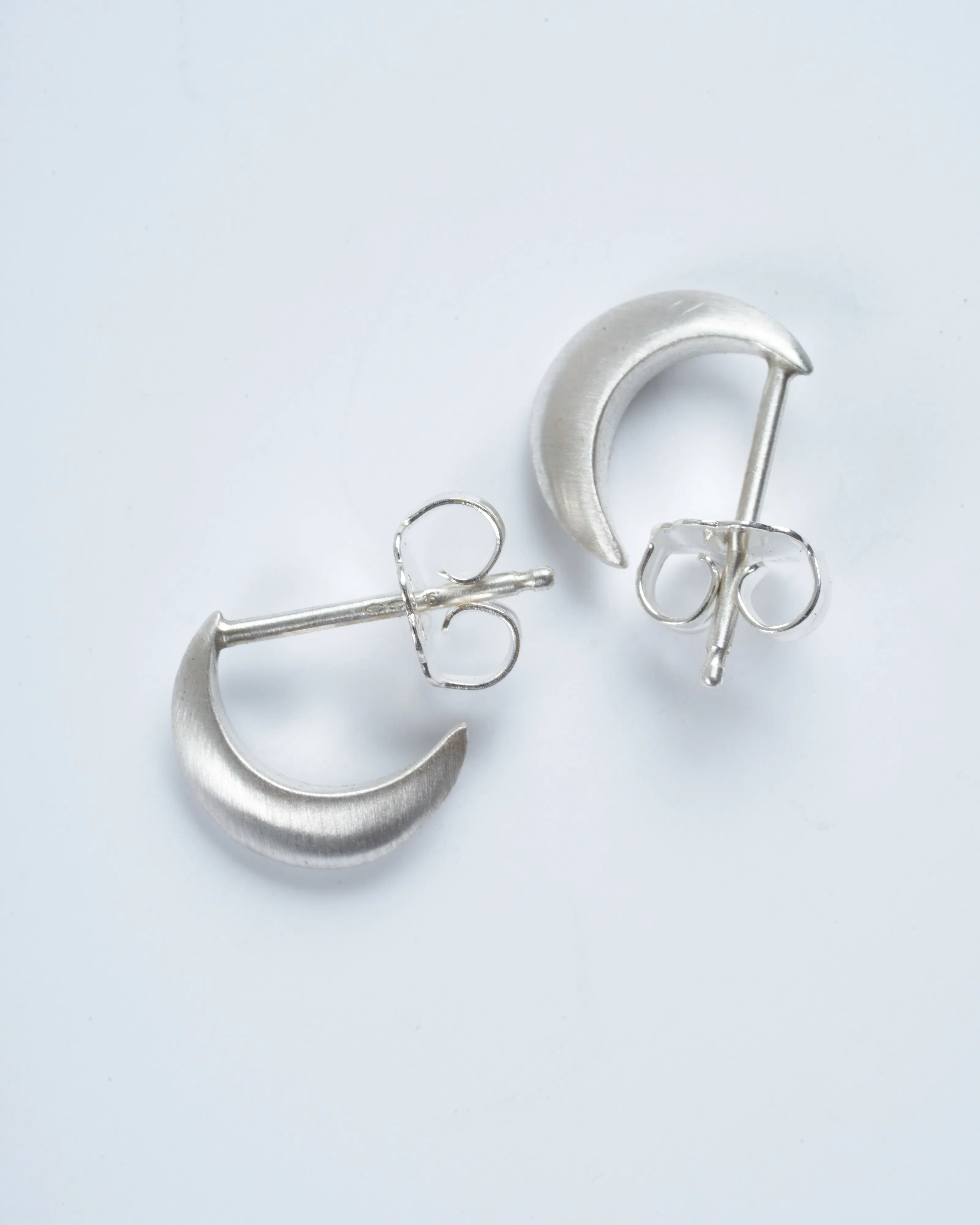 tiny lua hoops - silver