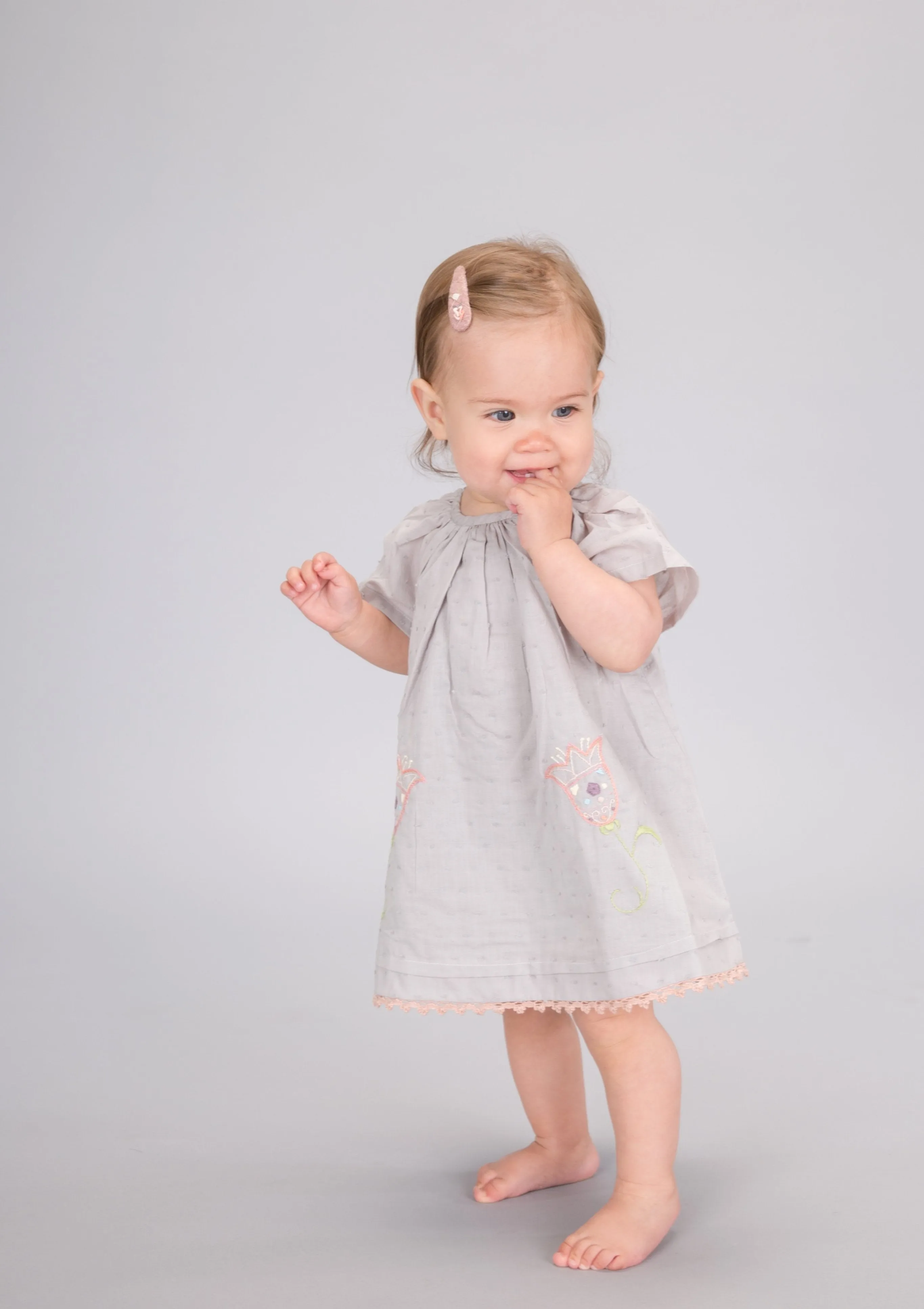 Tulip Dress, Slate