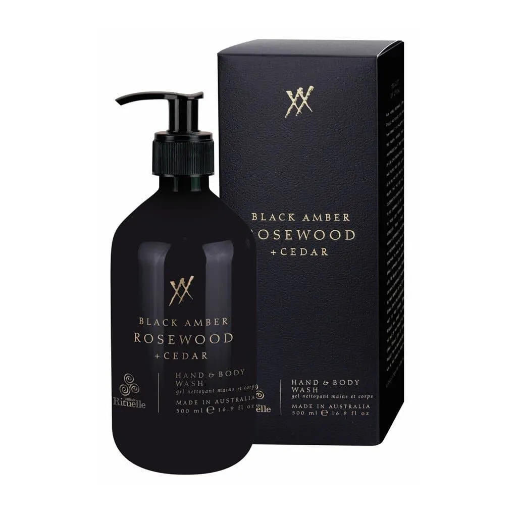 Urban Rituelle - Alchemy - Hand & Body Wash 500ml - Black Amber, Rosewood & Cedar