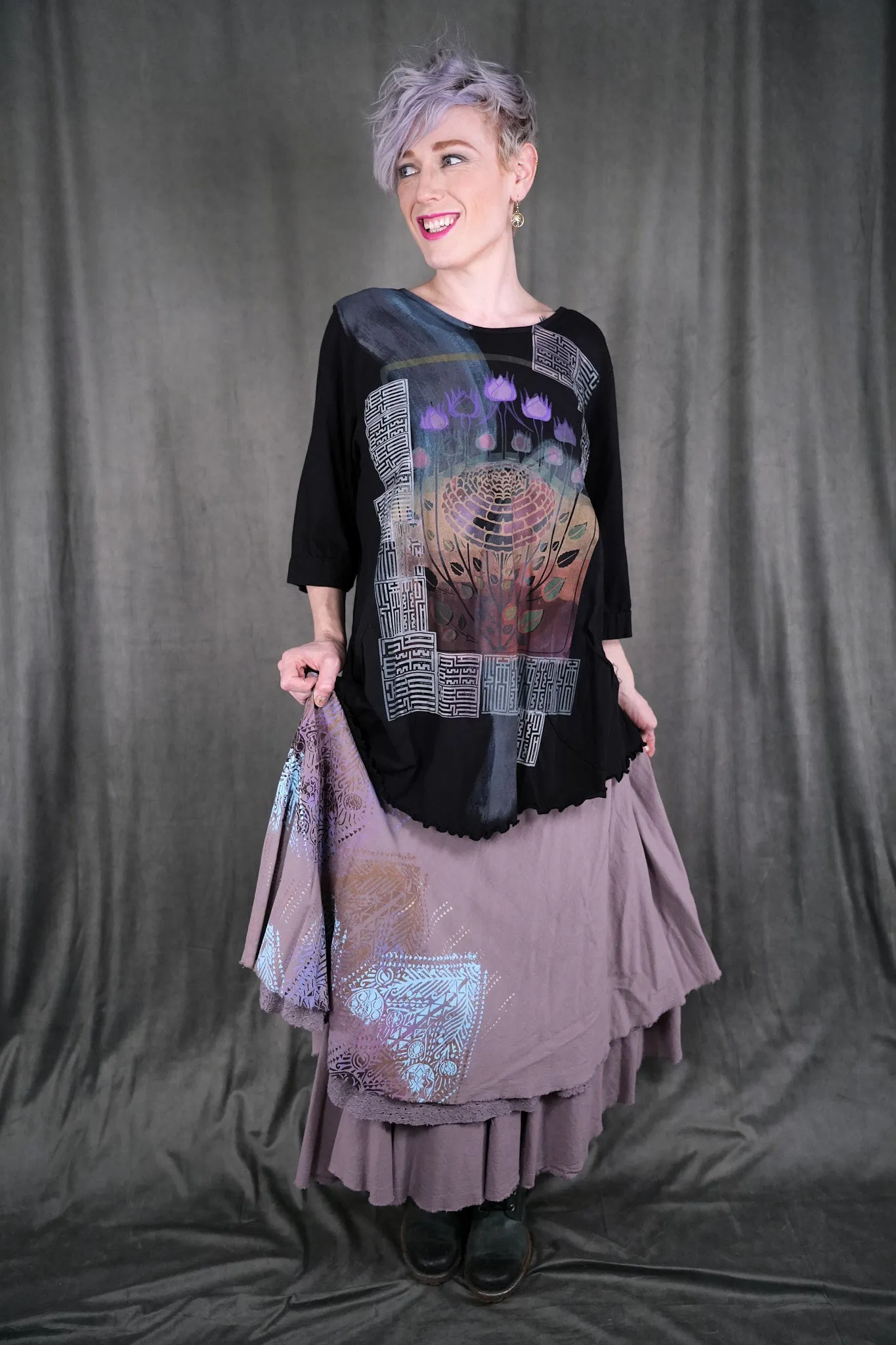 V1713 Artisan Pocket Top Lotus-P