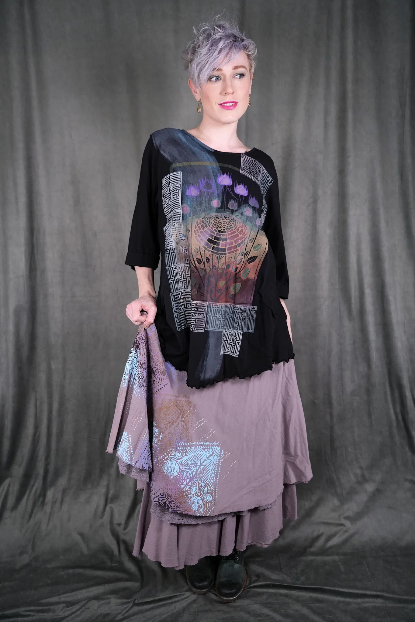 V1713 Artisan Pocket Top Lotus-P