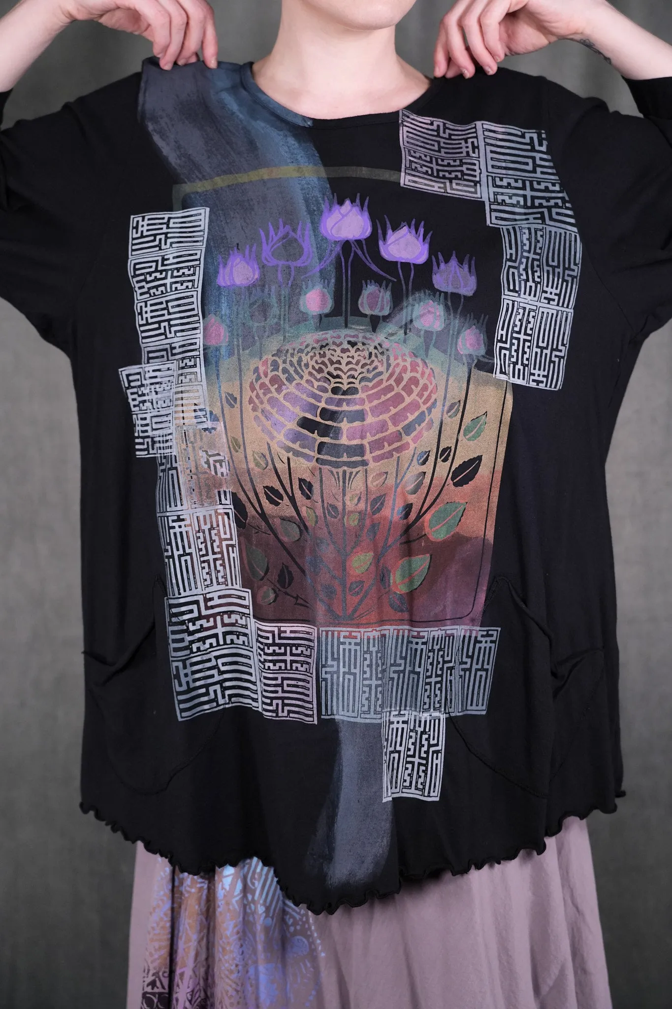 V1713 Artisan Pocket Top Lotus-P