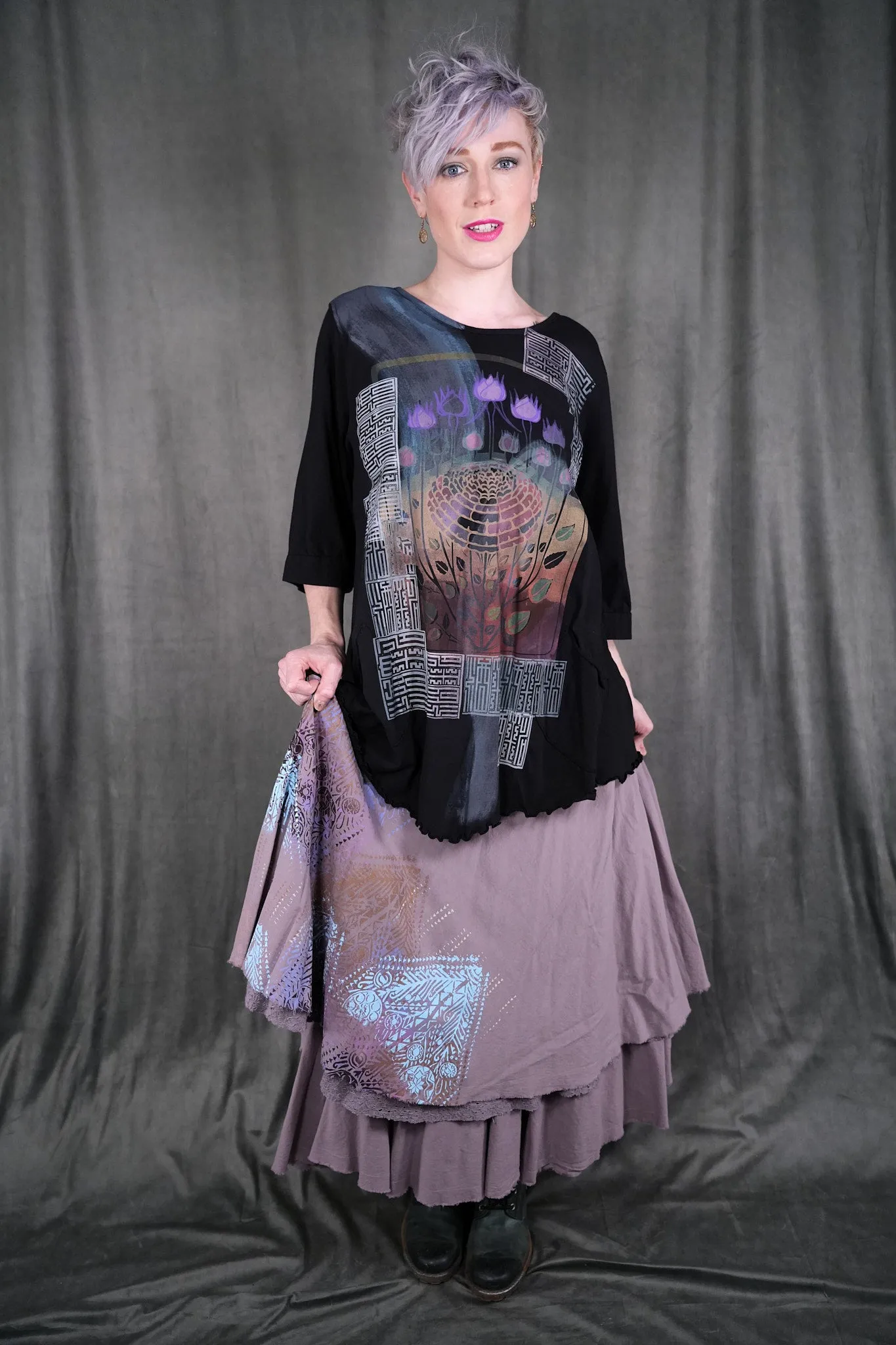 V1713 Artisan Pocket Top Lotus-P