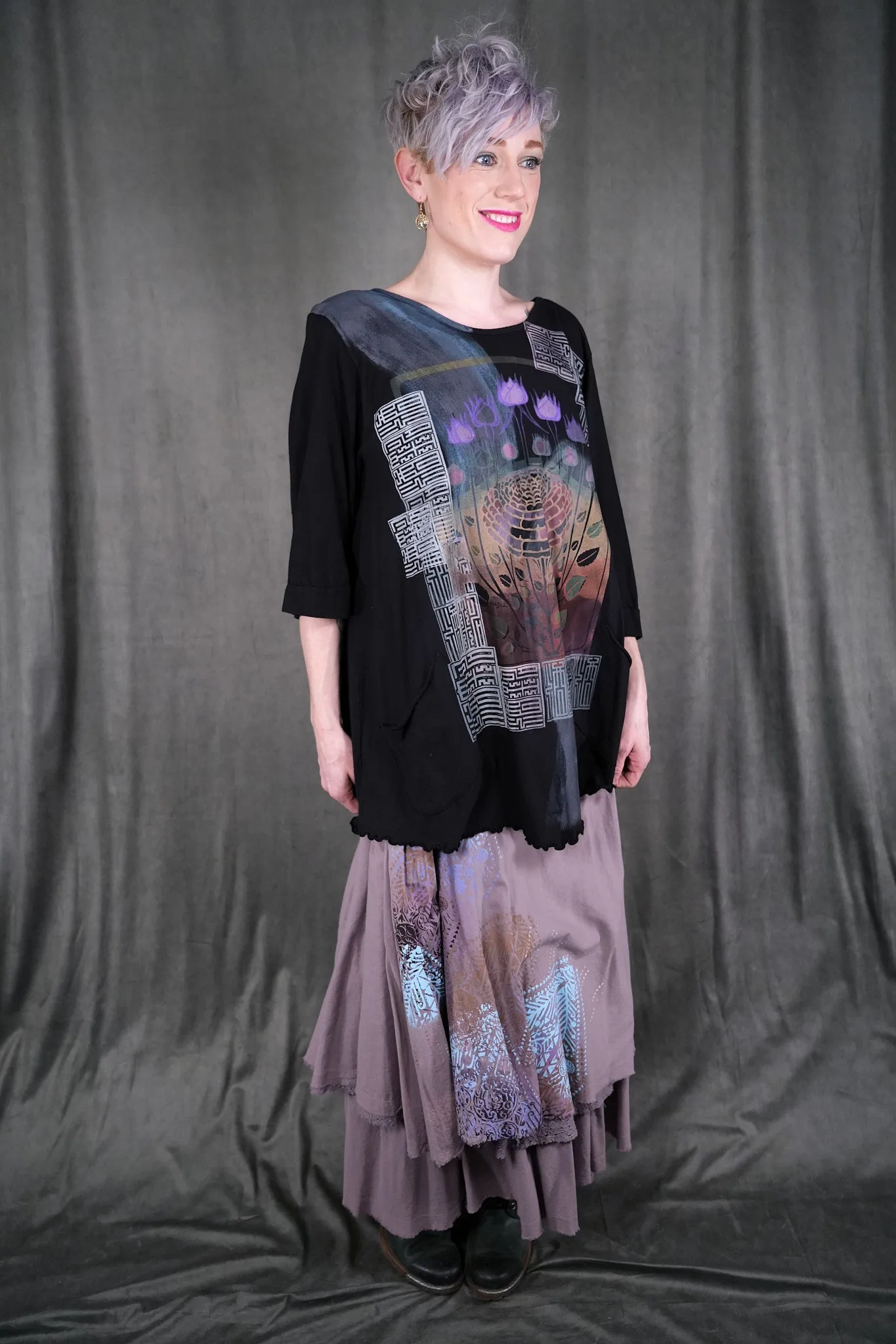 V1713 Artisan Pocket Top Lotus-P