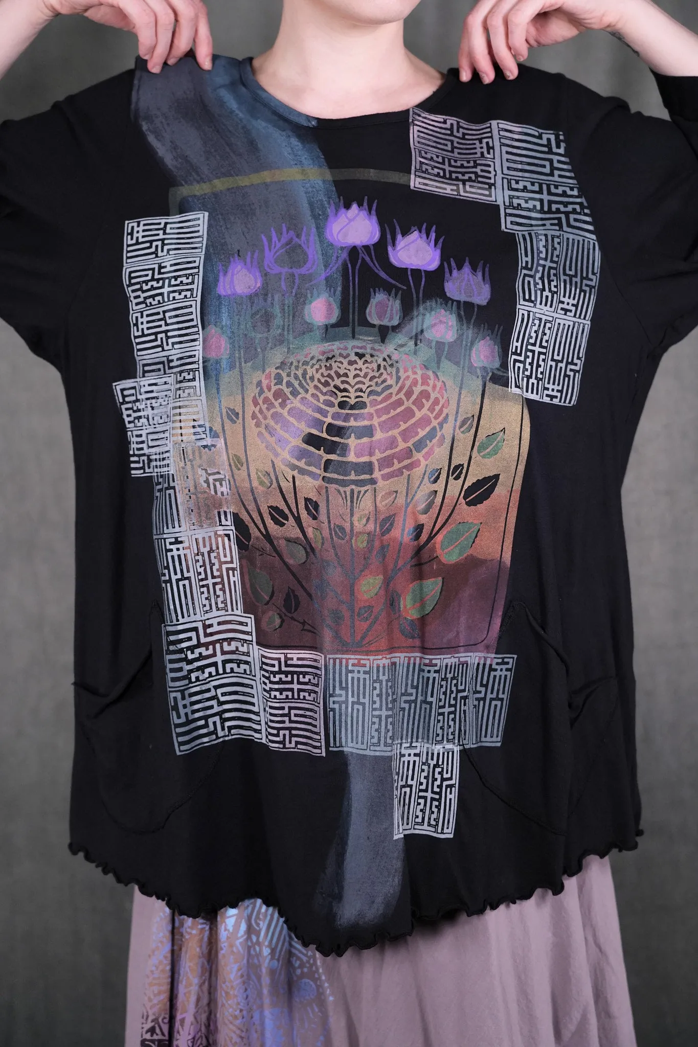 V1713 Artisan Pocket Top Lotus-P