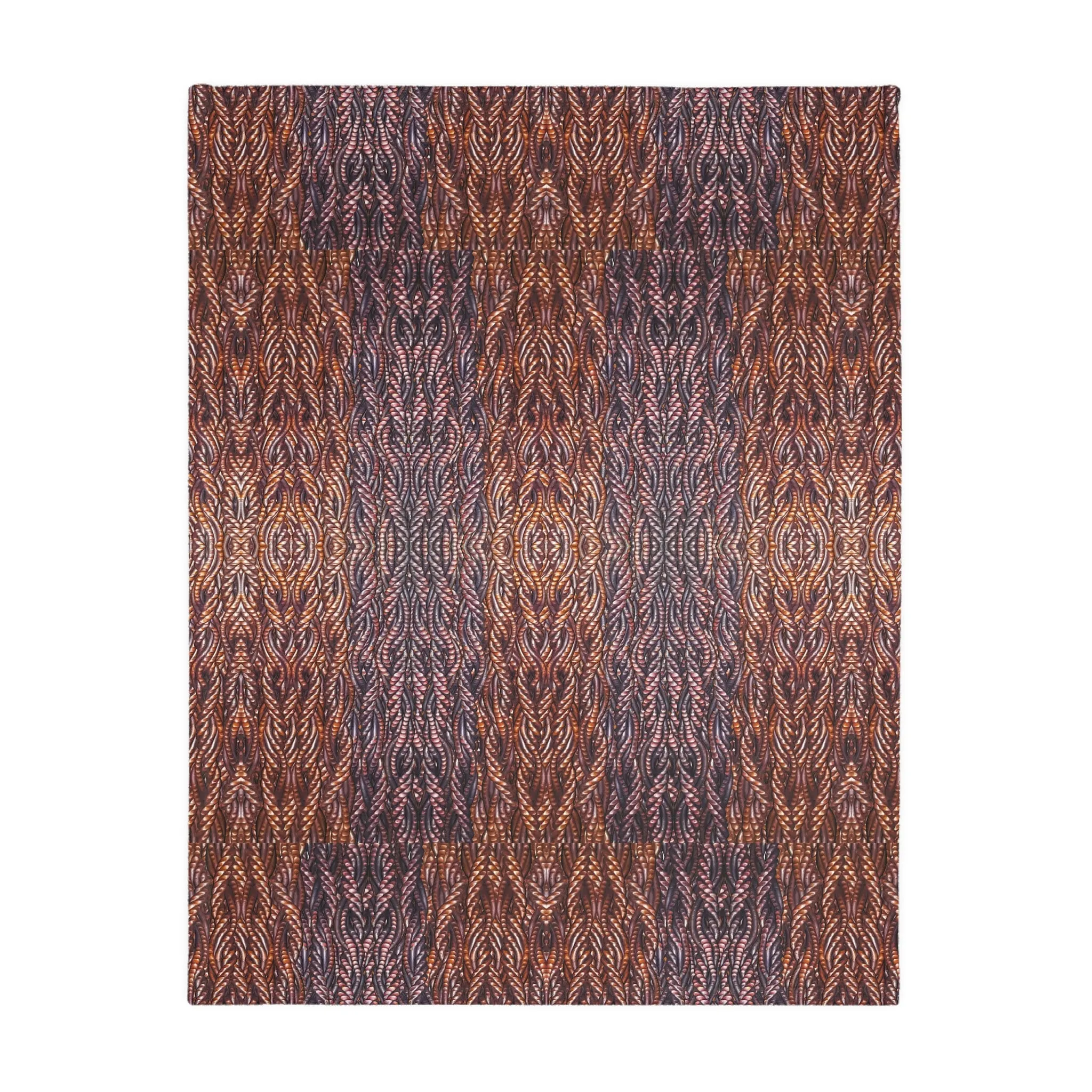 Velveteen Minky Blanket (Grail Hearth Core Copper Fabric) RJSTHw2023 RJS