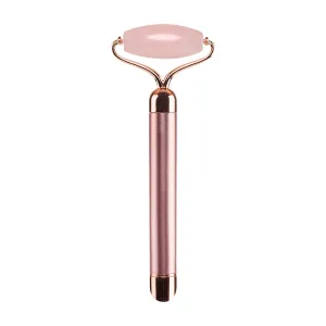 Vibrating jade roller massager