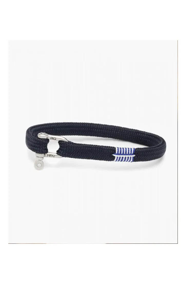 VICIOUS VIK BRACELET - NAVY-SILVER
