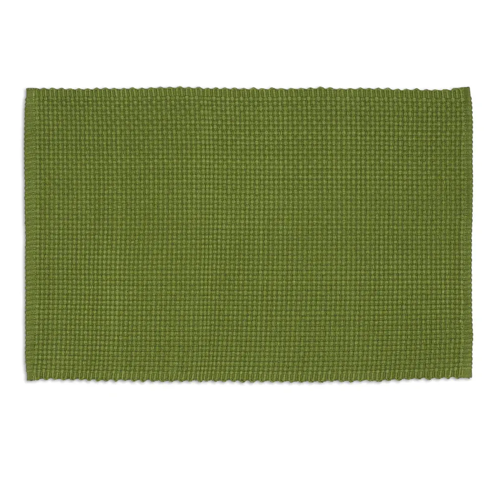 Vine Green Chunky Weave Placemat