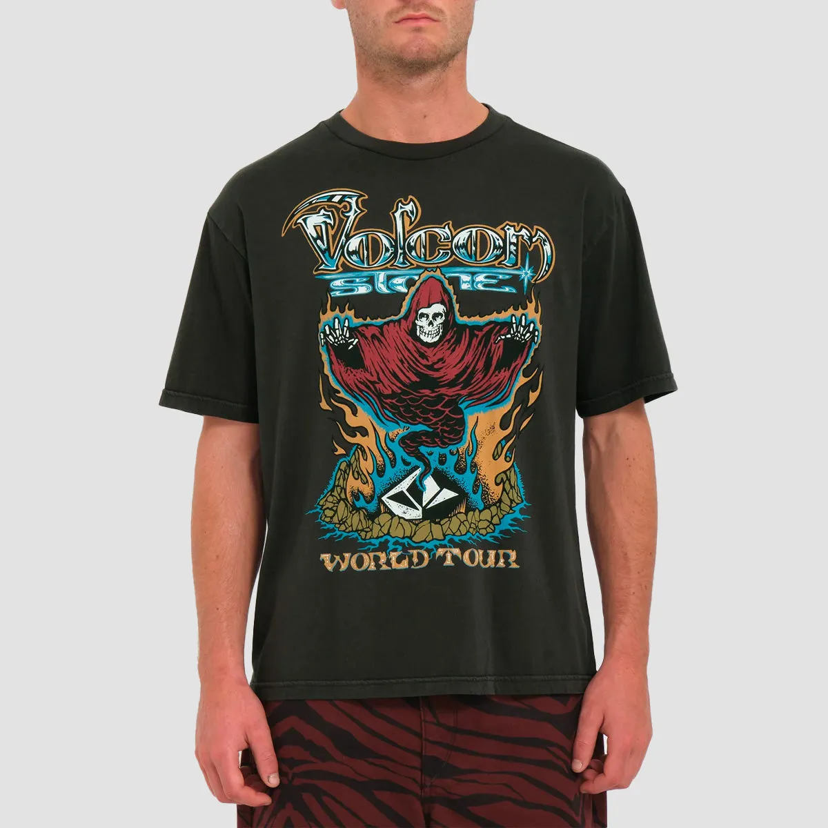 Volcom Stone Ghost T-Shirt Stealth
